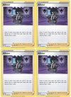 Pokemon Trainer Set - Allister 146185 - Sun Moon Vivid Voltage - x4 Supporter Card Lot