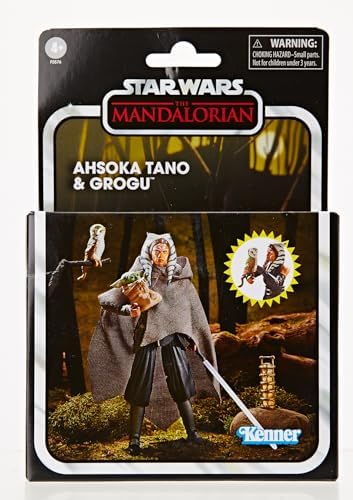 Hasbro STAR WARS The Vintage Collection Ahsoka Tano and Grogu Deluxe Action Figure Set 8