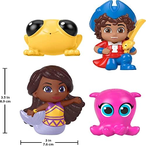 Fisher-Price Santiago of The Seas Pirate Bath Squirters with Santiago Kiko Lorelai