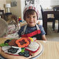 Melissa & Doug Melissa Doug Felt Food Mix 'n Match Pizza Play Food Set 40 pcs