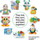 Fisher-Price Toddler Learning Toy Linkimals Puzzlin' Shapes Polar Bear with Lights Music