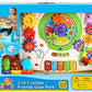 VTech GearZooz 2-in-1 Jungle Friends Gear Park Frustration Free Packaging Multicolor