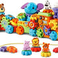 VTech GearZooz Roll and Roar Animal Train Frustration Free Packaging