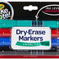 Crayola Take Note Chisel Tip Dry Erase Markers At Home Activities Broad Line Multicolor 4