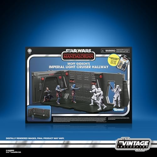 STAR WARS The Vintage Collection Moff Gideon's Imperial Light Cruiser Hallway The Mandalorian 3.75 Inch Playset