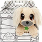 Little Tikes Rescue Tales Pekingese Adoptable Pet Interactive Plush