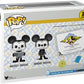 Funko Disney Mickey Mouse One Walt's Plane - Pilot Mickey Mouse Pop 2 Pack Mickey Mouse