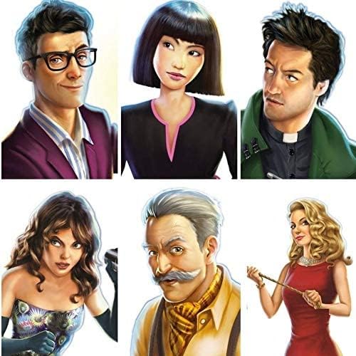 Hasbro Clue Board Game Replacement Card Set All 21 Cards Weapons Suspects RoomsLocations