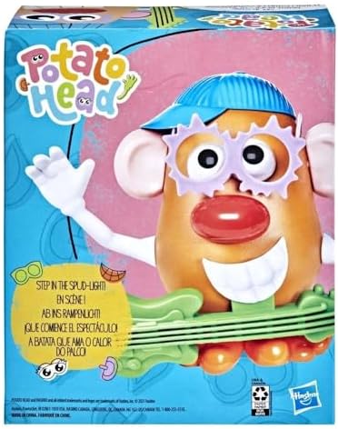 Hasbro Mr. Potato Head Spud Star Toy Set Musical Rocker Theme with Guitar