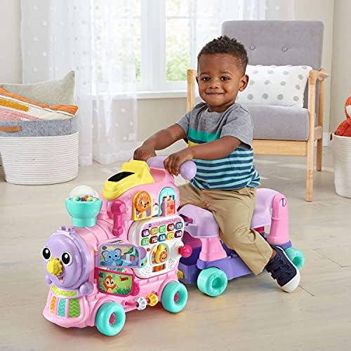 VTech 4-in-1 Letter Learning Train Frustration Free Packaging Red