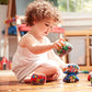 Melissa & Doug Melissa Doug Take-Along Town Play Mat 19.25 x 14.25 inches With 9 Soft Vehicle