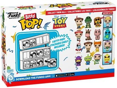 Funko Bitty Pop Toy Story - Forky 4PK - Forky Woody Gabby Gabby and A Surprise Mystery