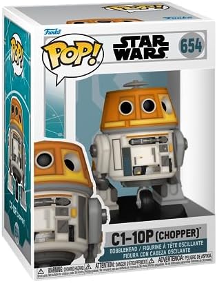 Funko POP Star Wars Ahsoka TV 1- C1-10P - Chopper - Collectable Vinyl Figure