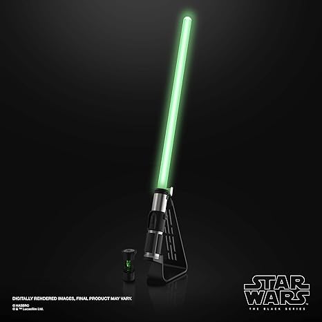 Star Wars The Black Series Yoda Force FX Elite Electronic Lightsaber with Advanced LED