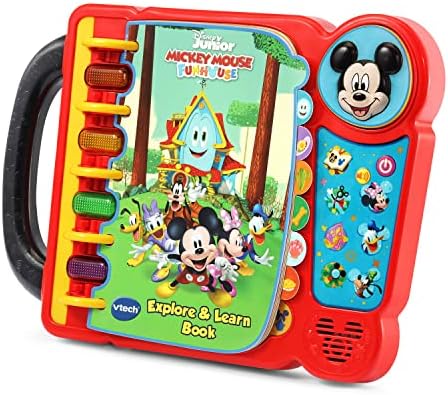 VTech Disney Junior Mickey Mouse Funhouse Explore and Learn Book