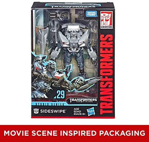 Transformers Studio Series 29 Deluxe Class Dark of The Moon Sideswipe Action Figure