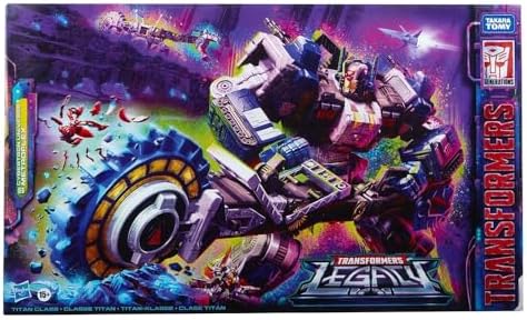 Transformers Generations Legacy Series Titan Cybertron Universe Metroplex Action Figure -