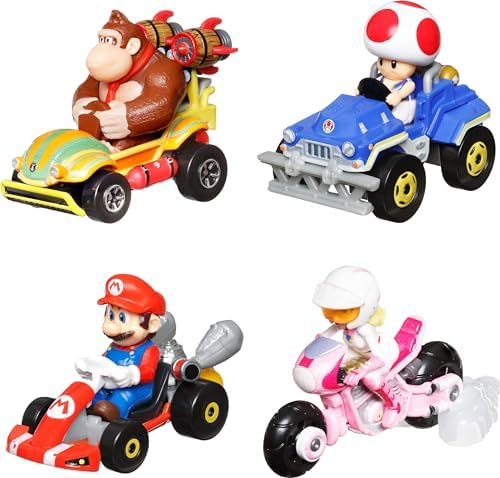 Hot Wheels The Super Mario Bros. Movie Track Set Jungle Kingdom Raceway Playset