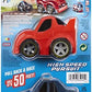 Little Tikes My First Cars Crazy Fast Cars 2-Pack High Speed Pursuit Police Chase Theme Pullback Toy Car Vehicle