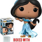 Disney Aladdin - Jasmine Funko Pop Vinyl Figure Includes Compatible Pop Box Protector Case