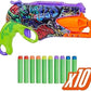 Nerf Teenage Mutant Ninja Turtles Dart Blaster 10 Elite Darts Easter Basket Stuffers Ages