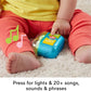 Fisher-Price Baby Toddler Toy Laugh Learn Wake Up Learn Coffee Mug with Learning for
