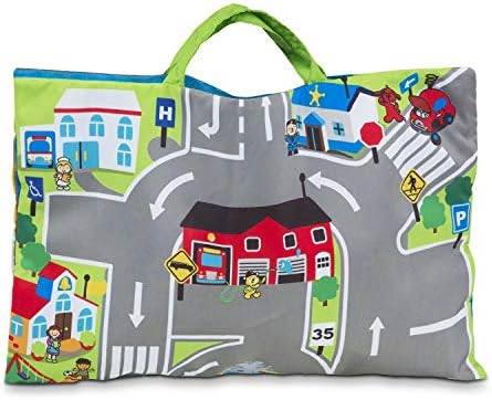 Melissa & Doug Melissa Dougi Take-Along Town K's Series Learning Play Mat 1 Theme