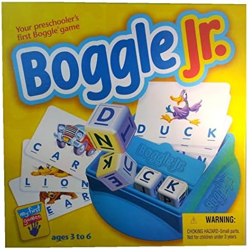 Hasbro Boggle Jr. Your Preschooler's First Boggle Game 1998