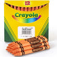 Crayola Crayons Orange Single Color Crayon Refill 12 Count Bulk Crayons School Supplies