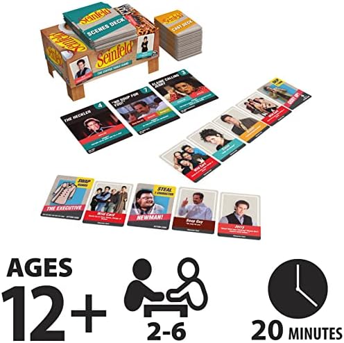 Spin Master Curb Your Enthusiasm Hilarious Role-Playing Party Card Game Ages 17 and Up