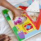 Melissa & Doug Melissa Doug Blue's Clues You Wooden Activity Board with Clue Cards - FSC