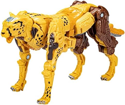 Transformers Rise of The Beasts Movie Deluxe Class Cheetor Converting Action Figure for