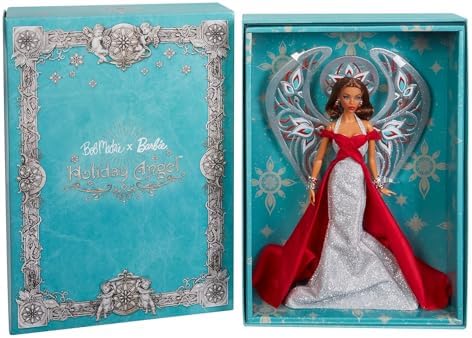 Barbie x Bob Mackie 2023 Holiday Angel Doll