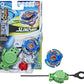 Beyblade Burst Rise Slingshock Crystal Dranzer F Starter Pack - Right-Spin Battling Top