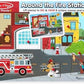 Melissa & Doug Melissa Doug Around the Fire Station Sound Puzzle - Wooden Peg Puzzle 8 pcs