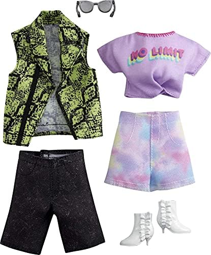 Barbie Fashion Pack with 1 Outfit 1 Accessory Doll 1 Each for Ken Doll 3 to 8 Year Olds