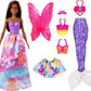 Barbie Dreamtopia Doll Gift Set Approx. 12-inch Brunette with 3 Fashions