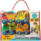 Melissa & Doug Melissa Doug Pull-Back Construction Vehicle