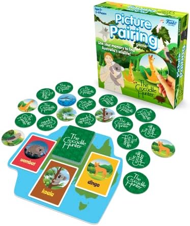 Funko SGPicture Pairing Game - Crocodile Hunter
