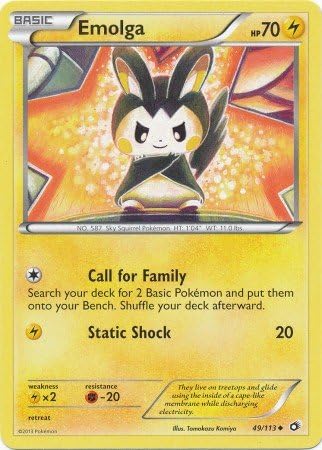 Pokemon - Emolga 49113 - Legendary Treasures
