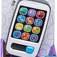 Fisher-Price Baby Toddler Toy Laugh Learn Smart Phone Gray with Lights Educational Music