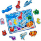 Melissa & Doug Melissa Doug Magnetic Wooden Fishing Game and Puzzle