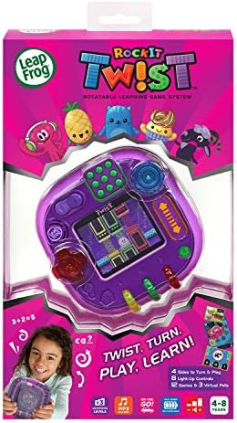 LeapFrog Rockit Twist Handheld Learning Game System Purple