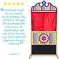 Melissa & Doug Melissa Doug Deluxe Puppet Theater - Sturdy Wooden Construction - Puppet