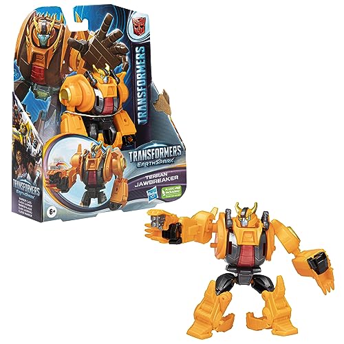 Transformers EarthSpark Warrior Class Optimus Prime Action Figure 5-Inch Robot for