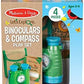 Melissa & Doug Melissa Doug Let's Explore Binoculars Compass Toy Outdoor Activity for