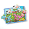 Melissa & Doug Melissa Doug Blue's Clues You Wooden Rainbow Stacking Puzzle 9 Pieces