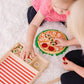 Melissa & Doug Melissa Doug Pizza Party Wooden Pretend Play Food Set With 36 Toppings
