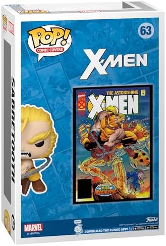 Funko POP Comic Cover Marvel - Age of Apocalypse - Sabretooth - Collectable Vinyl Figure