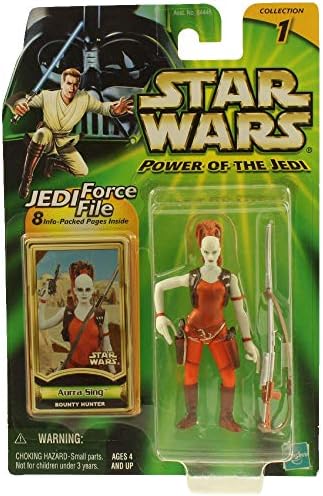 Hasbro Star Wars Episode I Collection I 2000 Aurra Sing Bounty Hunter